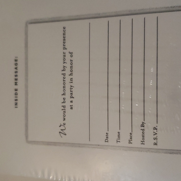 Hallmark Expressions INVITATION Cards BUNDLE & SAVE - 10 for $50 - Picture 4 of 5